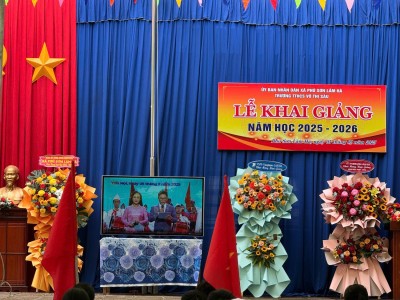 TRƯỜNG THCS VÕ THỊ SÁU TỔ CHỨC LỄ KHAI GIẢNG NĂM HỌC 2025 – 2026